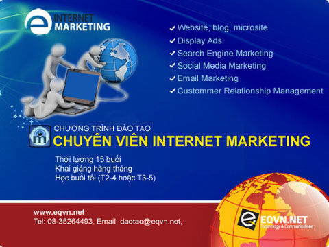 Khóa Internet Marketing - EQVN